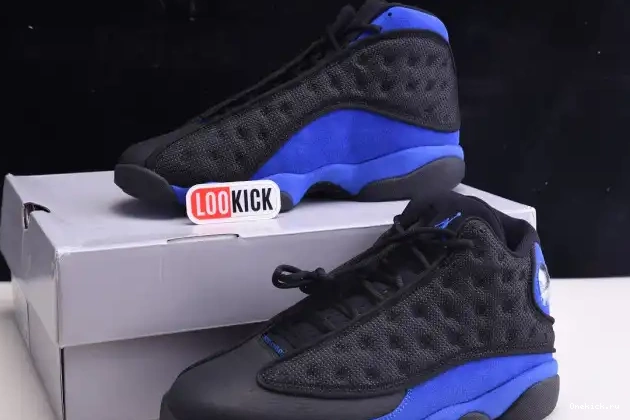 One Kick Royal Black Hyper 414571-040 13 Jordan Retro 0520